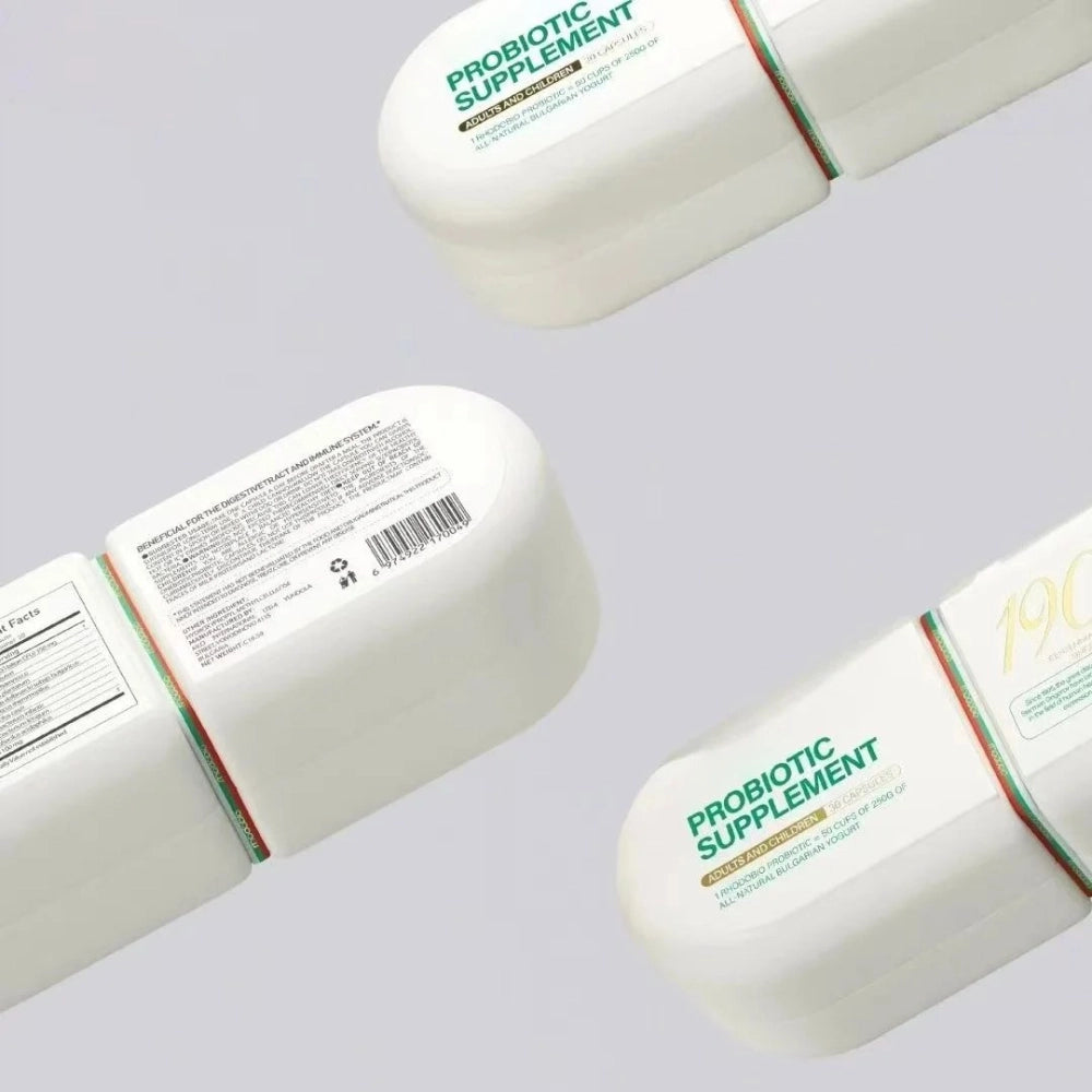 Pill-Shaped Probiotic Supplement Eco Packaging - Otarapack