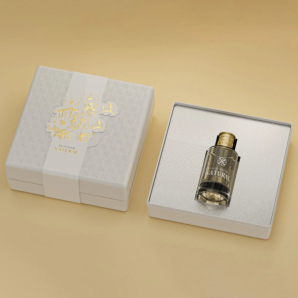 Hot Stamp Gold Geometric Pattern Sustainable Perfume Box - Otarapack