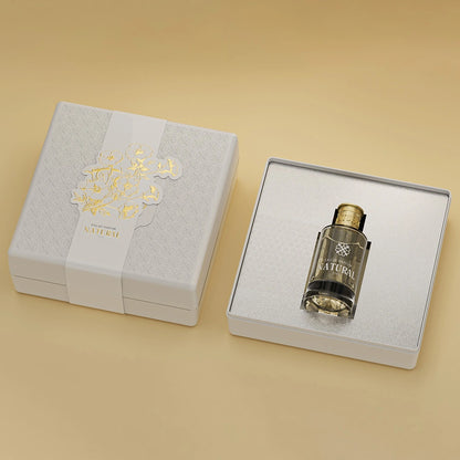 Hot Stamp Gold Geometric Pattern Sustainable Perfume Box - Otarapack