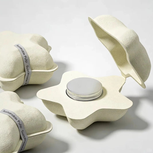 Luxury Star Shape Molded Pulp Gift Packaging Bulk