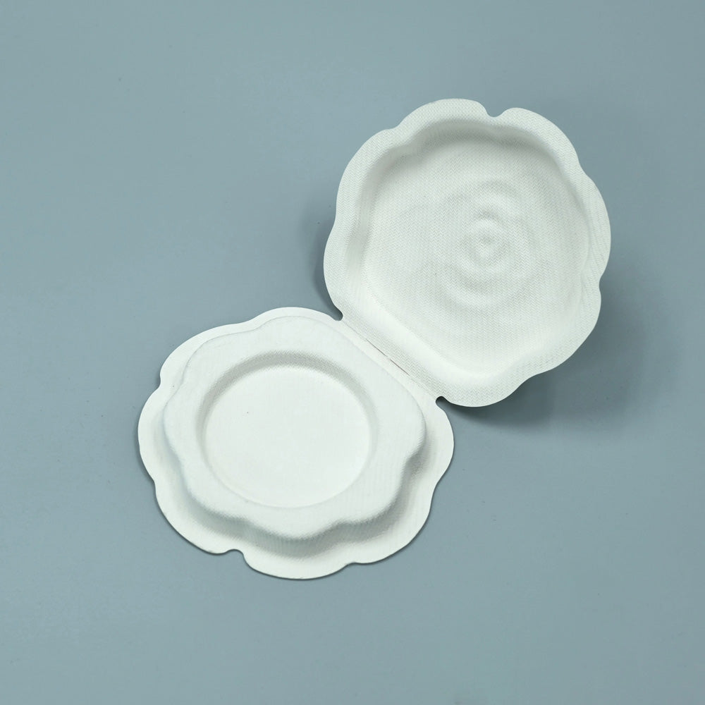 Biodegradable Flower Shaped Embossing Eyeshadow Packaging - Otarapack