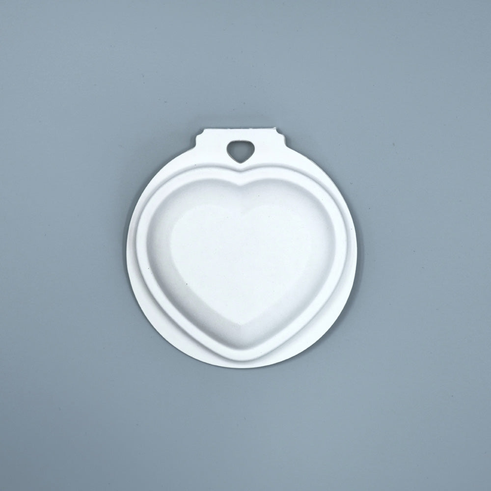 Sustainable Sugarcane Molded Heart Shaped Packaging For Makeup - Otarapack