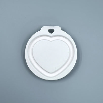 Sustainable Sugarcane Molded Heart Shaped Packaging For Makeup - Otarapack