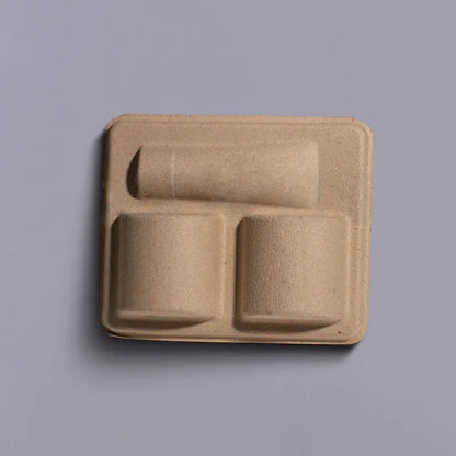 Sugarcane Thermos Cup Paper Tray - Otarapack