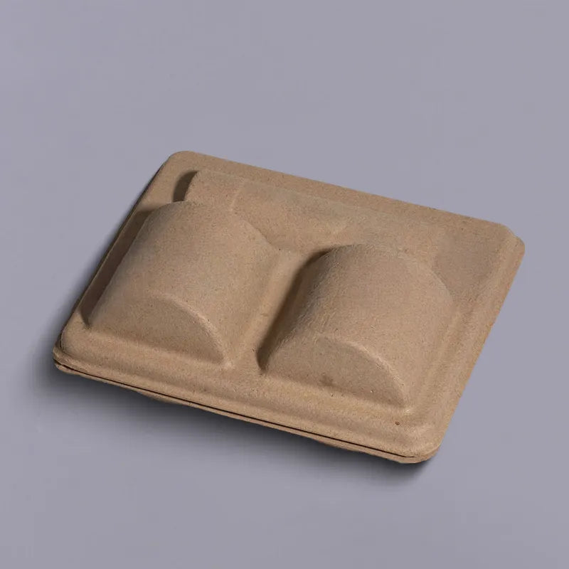 Sugarcane Thermos Cup Paper Tray - Otarapack