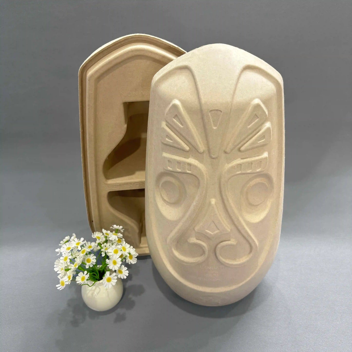 Totem Pulp Embossed Biodegradable Supplement Packaging - Otarapack