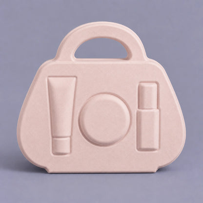 White Pulp Cosmetic Carrier Sustainable Handle Packaging