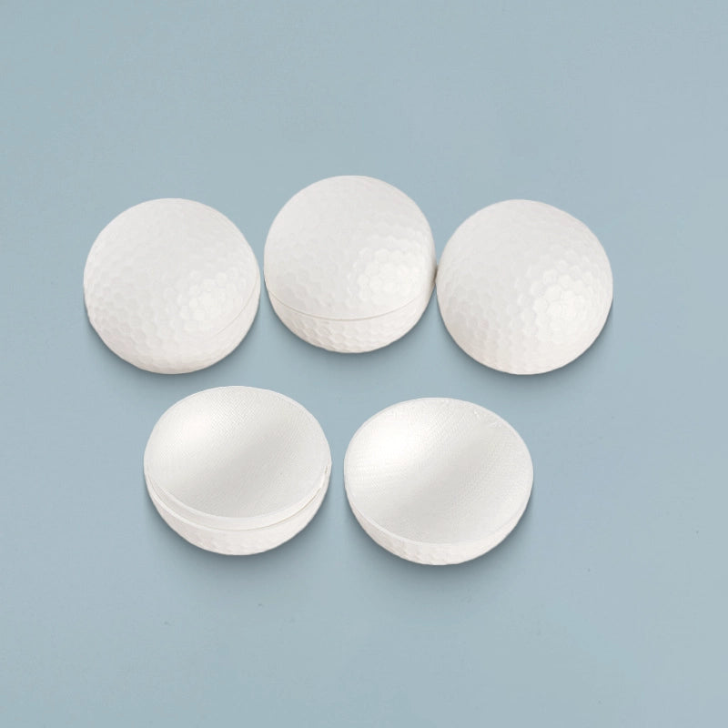White Sugarcane Fiber Golf Ball Tea Packaging - Otarapack