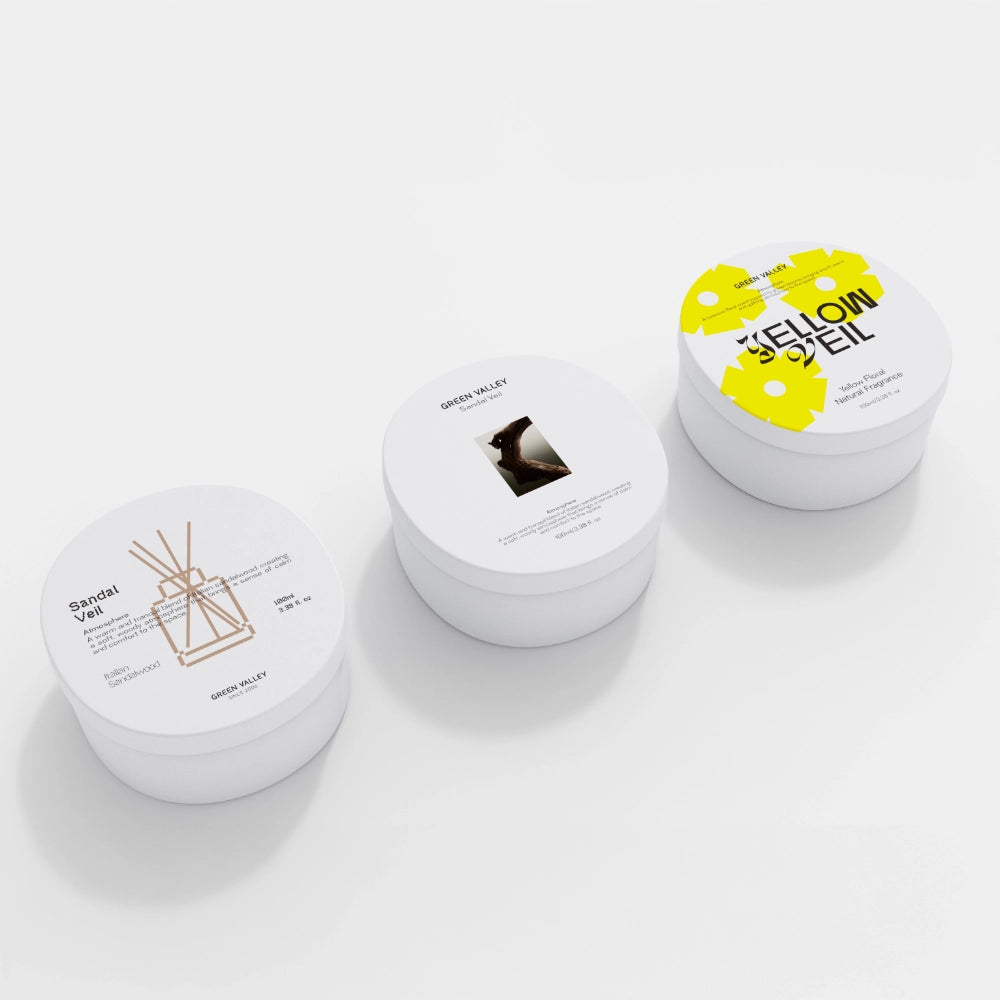 Luxury Yellow Floral Sustainable Perfume Box Factory
