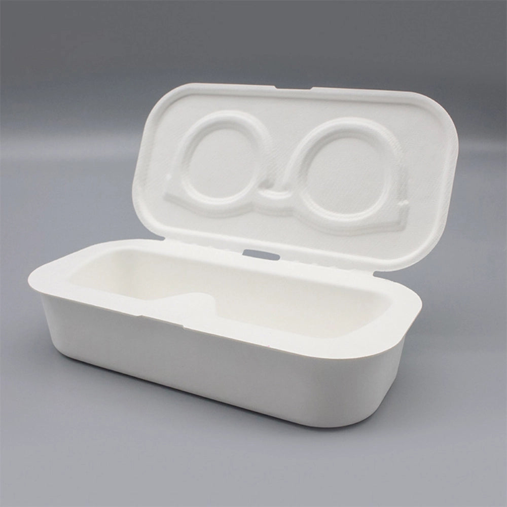Bagasse Clamshell Eyeglass Box - Otarapack