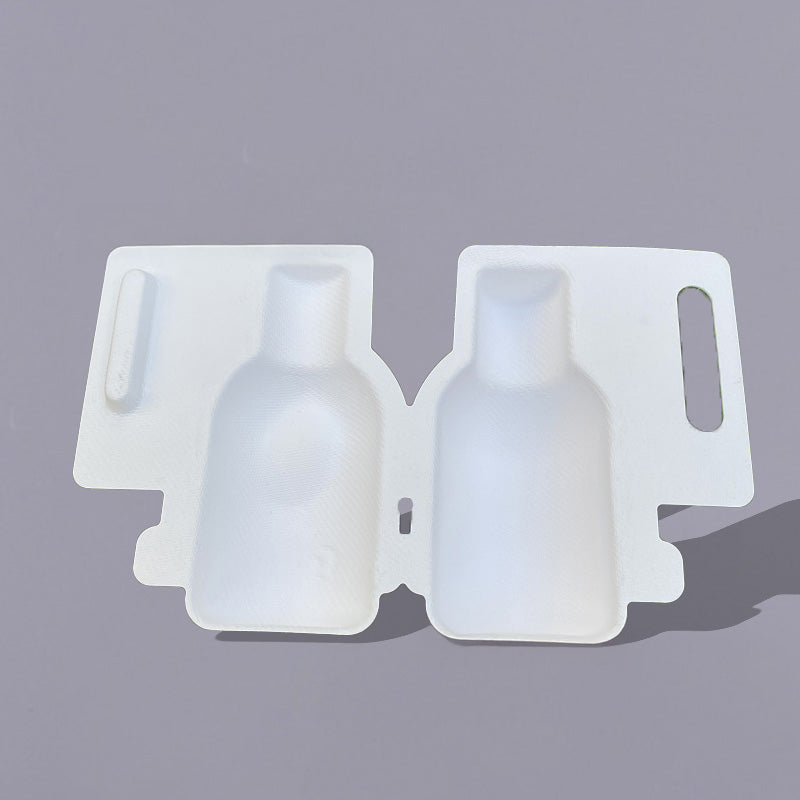 Sugarcane Pulp Tray for Creams, Lotions, Perfumes - Otarapack