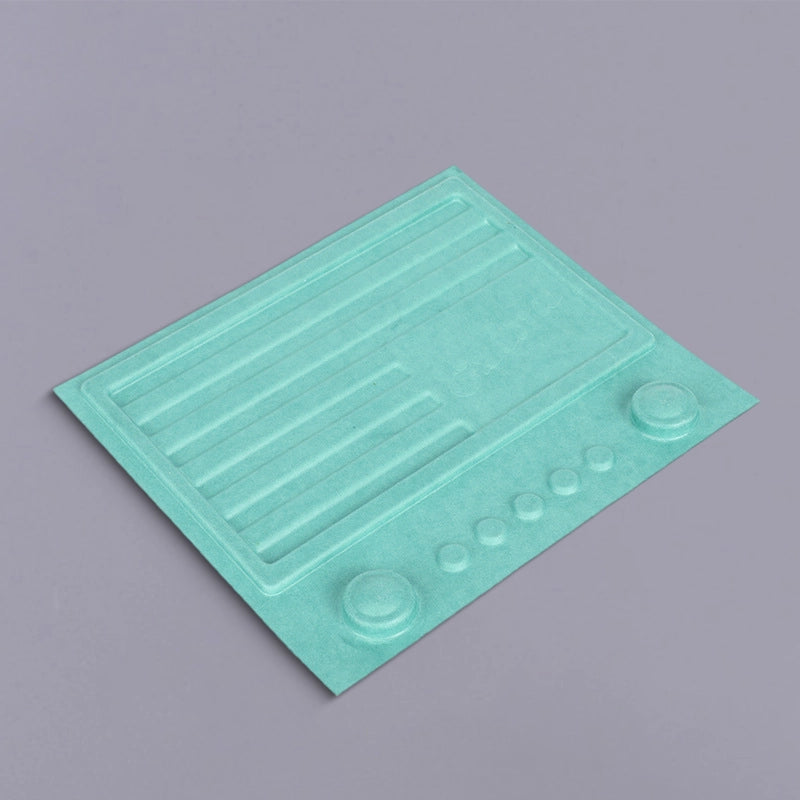Blue-green Color Paper Tray for Electronic Products - Otarapack
