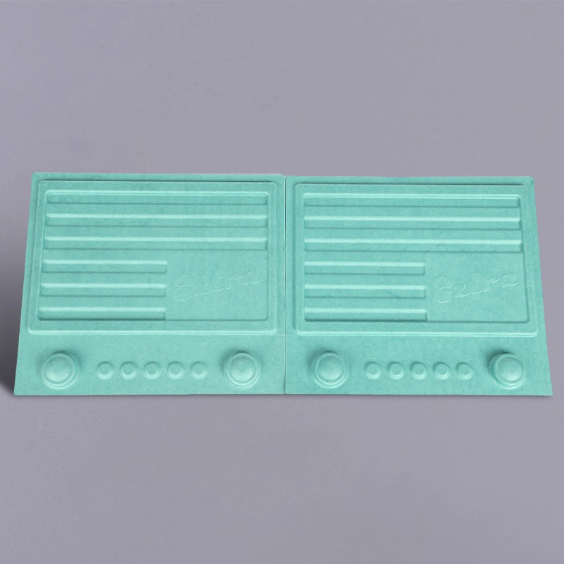 Blue-green Color Paper Tray for Electronic Products - Otarapack