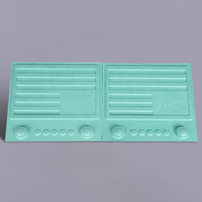 Blue-green Color Paper Tray for Electronic Products - Otarapack