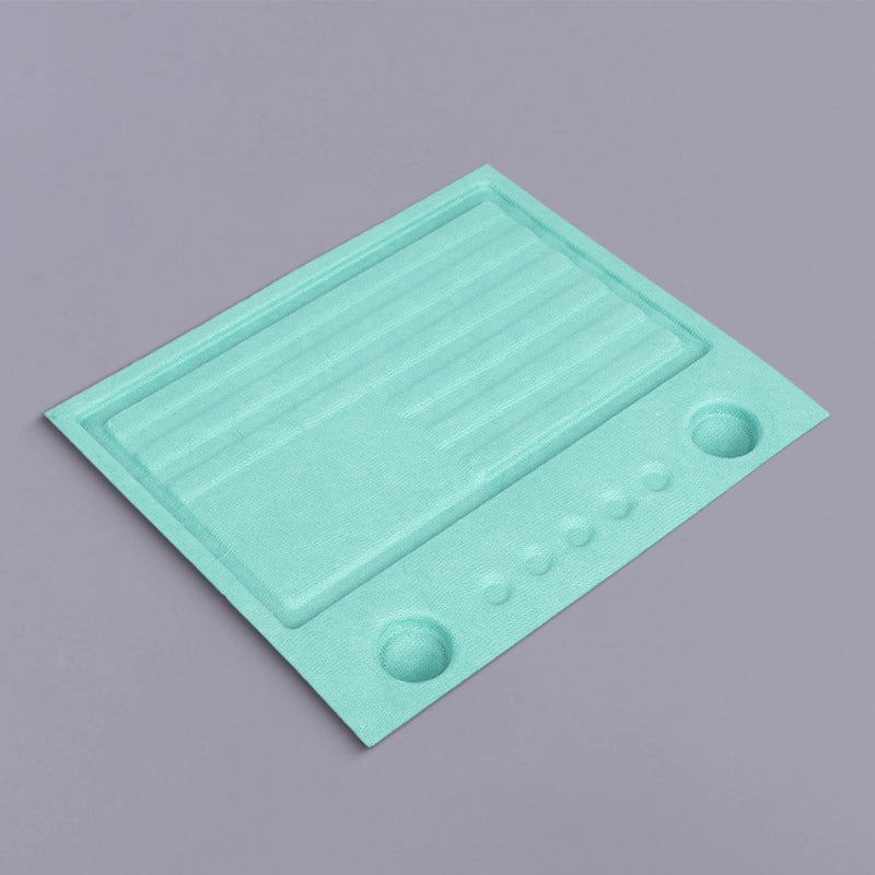 Blue-green Color Paper Tray for Electronic Products - Otarapack