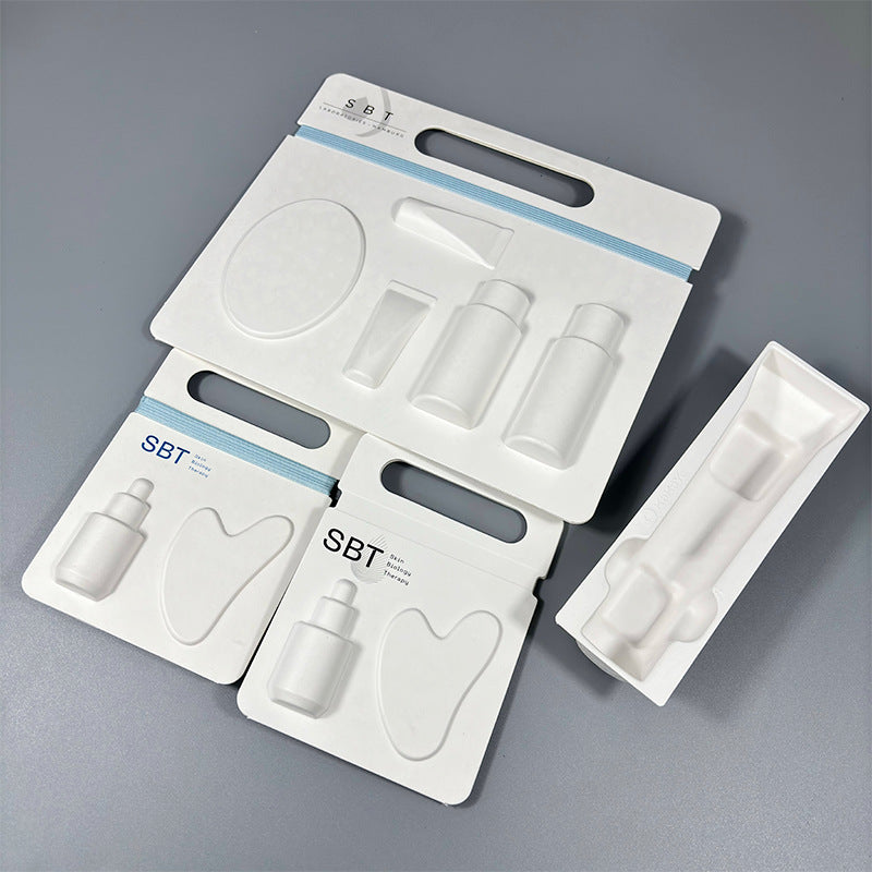 Cosmetic Pulp Molded Package Set With Handle - Otarapack