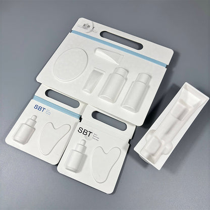 Cosmetic Pulp Molded Package Set With Handle - Otarapack