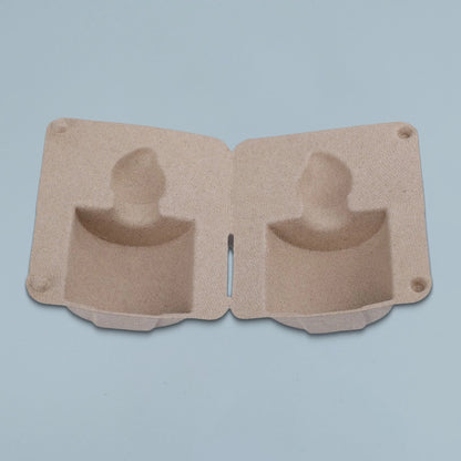 Clamshell Bagasse Moulded Pulp Perfume Box - Otarapack