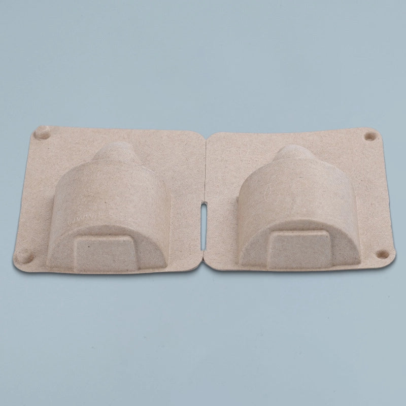 Clamshell Bagasse Moulded Pulp Perfume Box - Otarapack