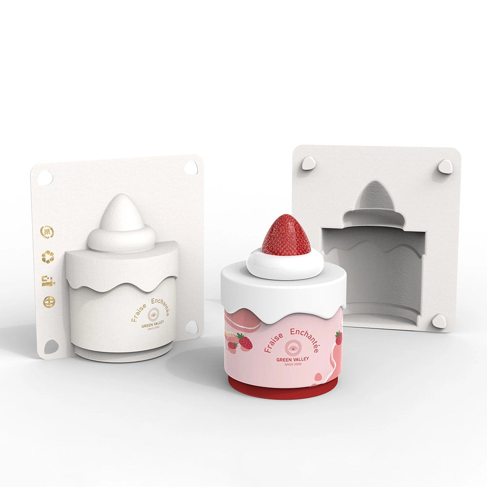 Cupcake Shaped Bagasse Perfume Packaging - Otarapack