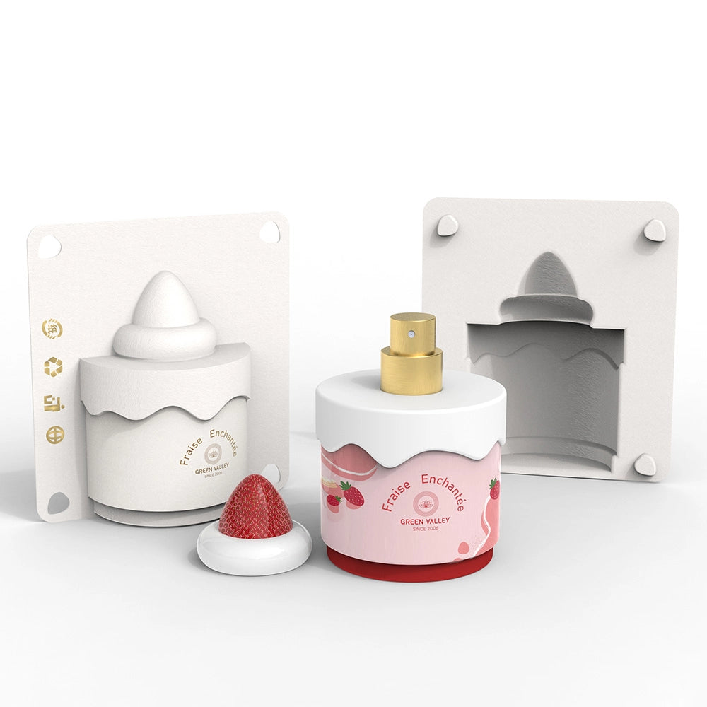 Cupcake Shaped Bagasse Perfume Packaging - Otarapack