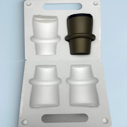 Sustainable White Pulp Insert For Glass Cup - Otarapack