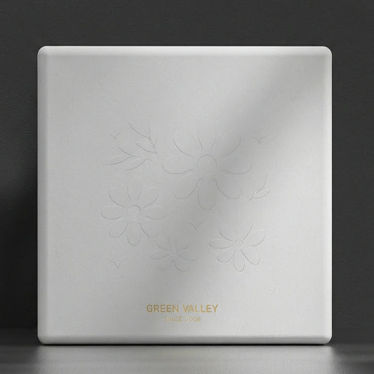 Gold Foil Emboss Floral Molded Pulp Perfume Box - Otarapack