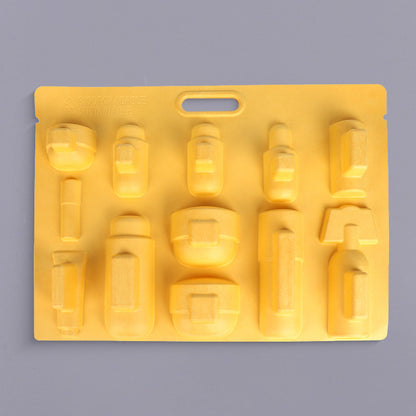 Colored Skincare Set Molded Pulp Packaging - Otarapack