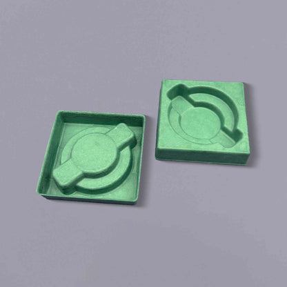 Green Face Cream Molded Pulp Insert - Otarapack