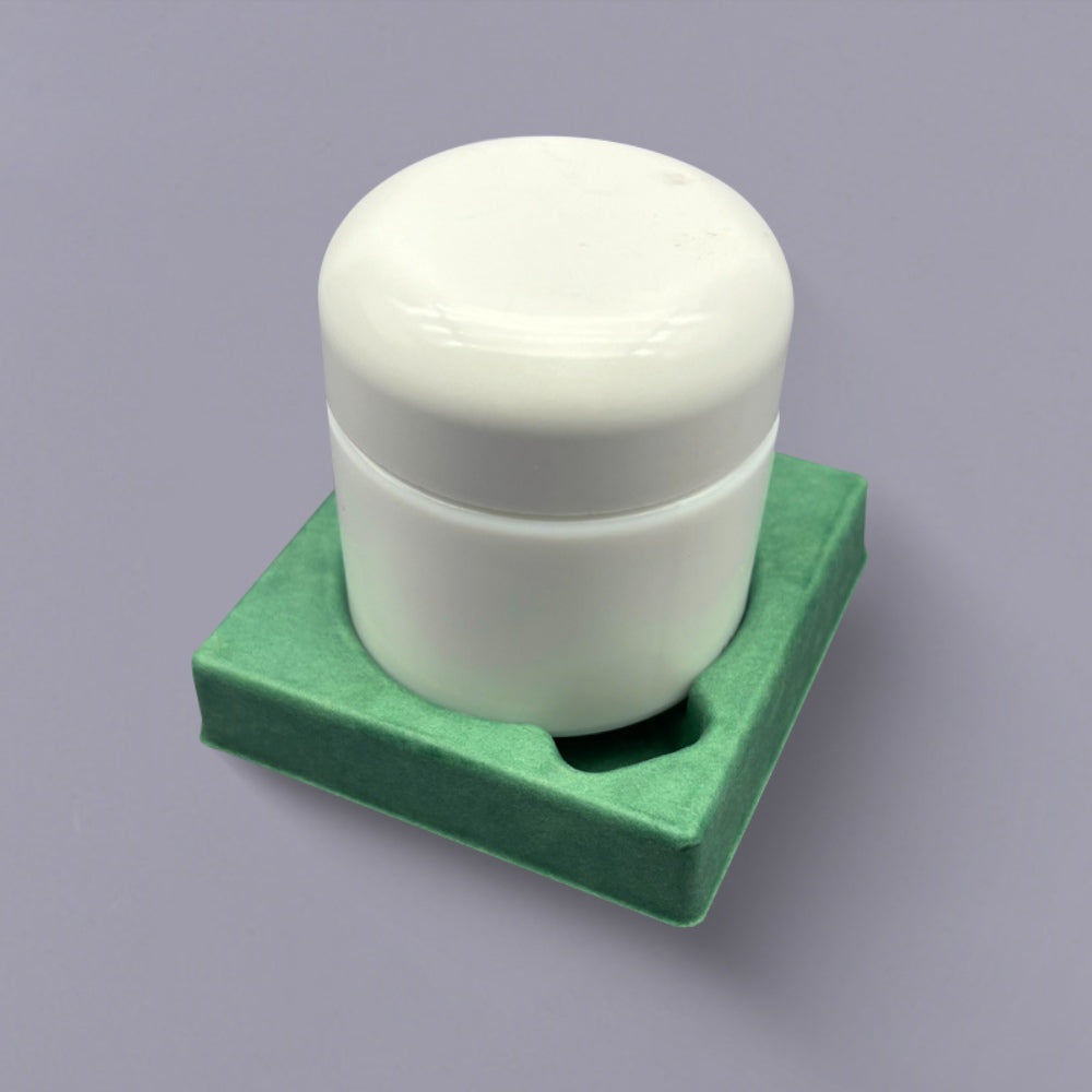 Green Face Cream Molded Pulp Insert - Otarapack