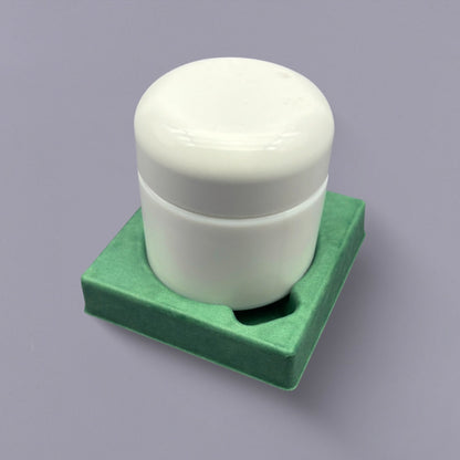 Green Face Cream Molded Pulp Insert - Otarapack