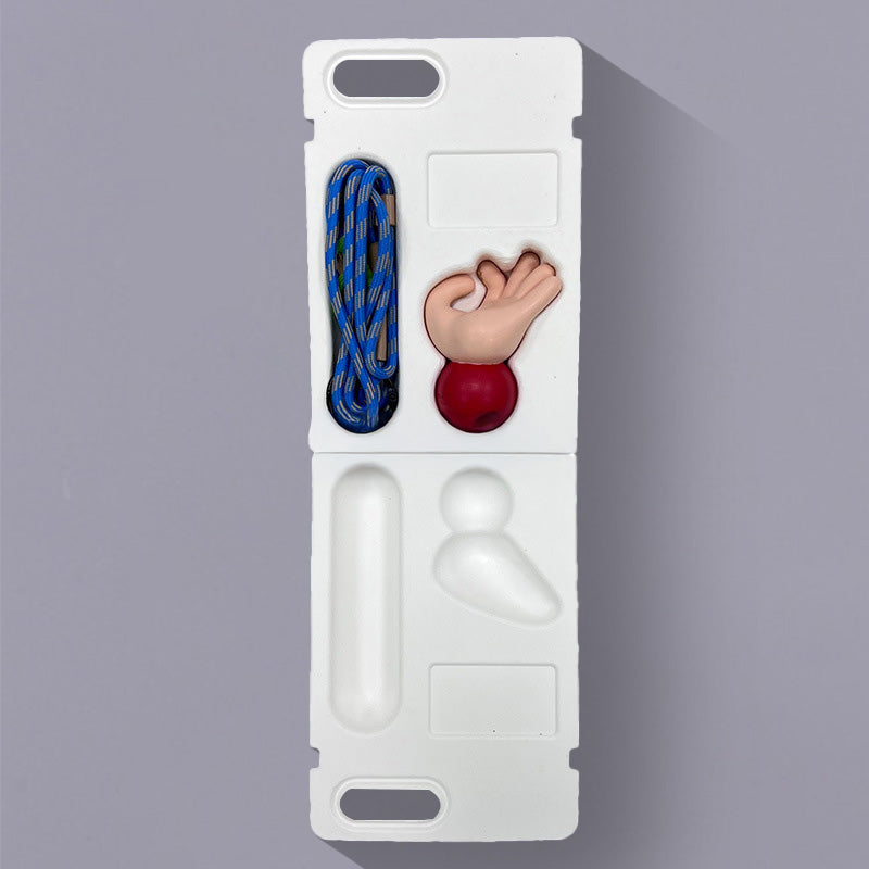 Handle Cutout Slotted Frisbee Clip Biodegradable Packaging - Otarapack