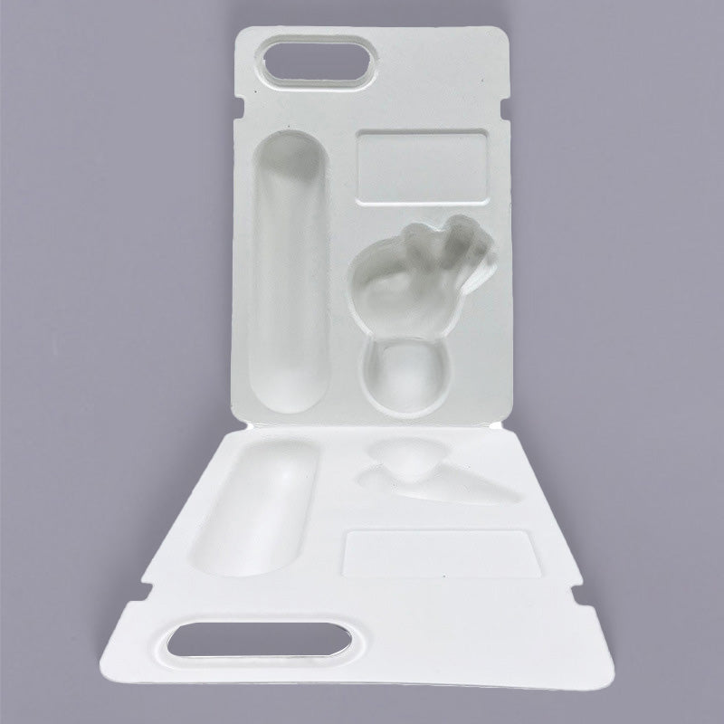 Handle Cutout Slotted Frisbee Clip Biodegradable Packaging - Otarapack