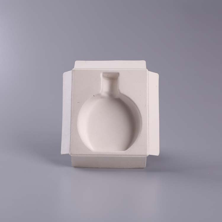 Biodegradable Molded Pulp Insert For Perfume Bottle Packaging - Otarapack