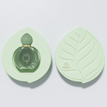 Leaf Shape Embossed Perfume Packaging - Otarapack