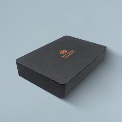 Black Lid And Base Tea Box Packaging - Otarapack