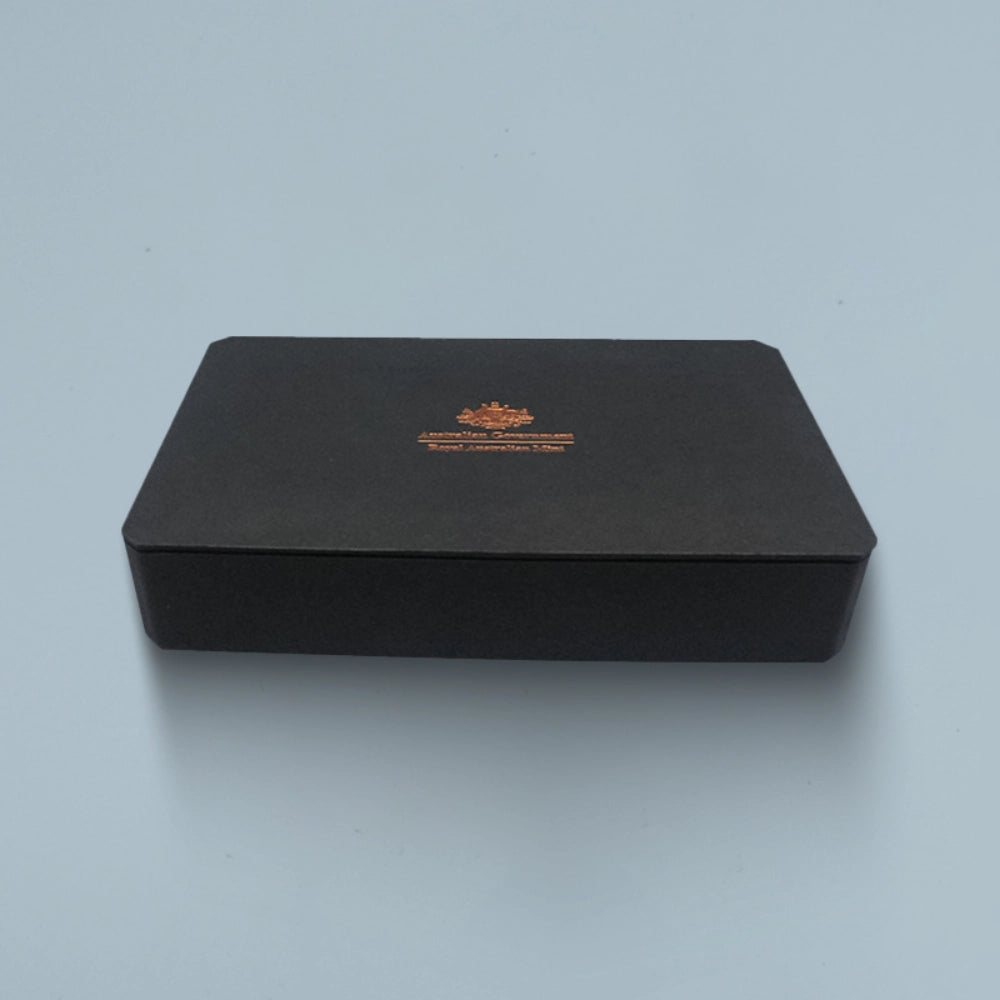 Black Lid And Base Tea Box Packaging - Otarapack