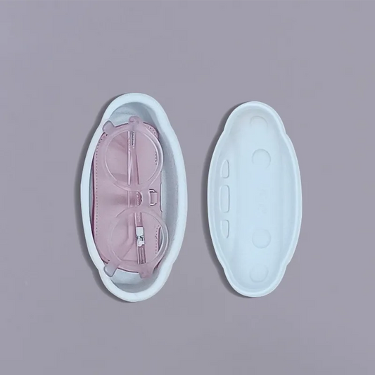 Oval Molded Pulp Eyewear Case - Otarapack