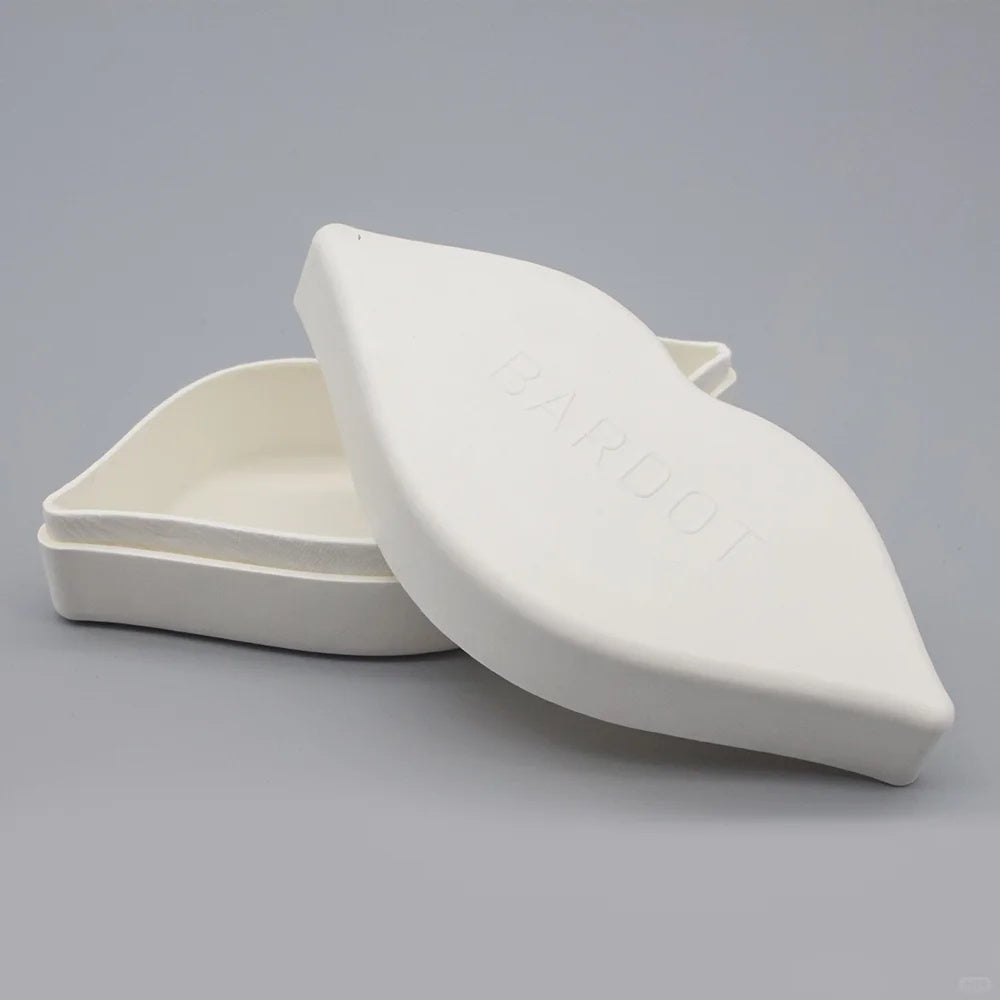 Lip Shape Empty Biodegradable Molded Pulp Cosmetics Box - Otarapack