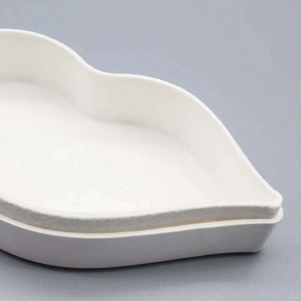 Lip Shape Empty Biodegradable Molded Pulp Cosmetics Box - Otarapack