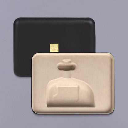 Foil Stamping Lid Bottom Molded Pulp Perfume Packaging - Otarapack
