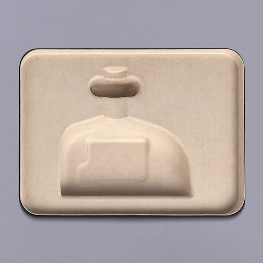 Foil Stamping Lid Bottom Molded Pulp Perfume Packaging - Otarapack