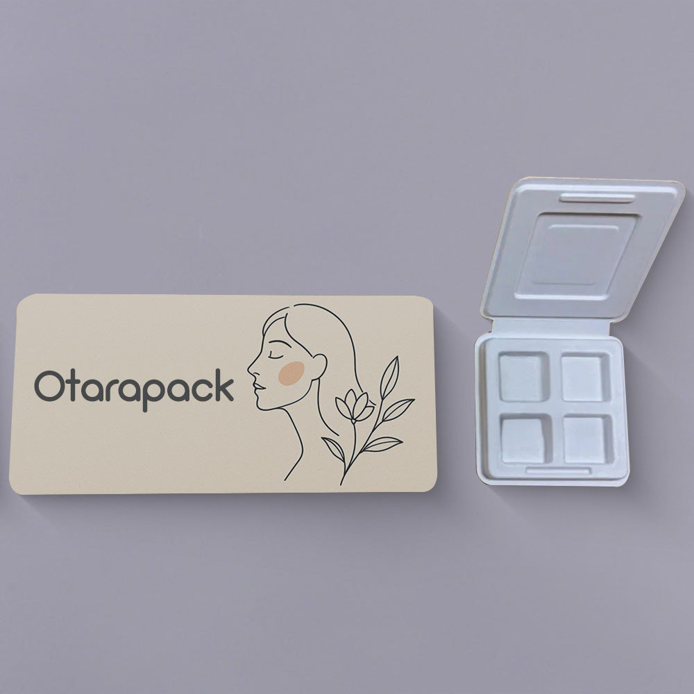 Molded Pulp Eyeshadow Palette Packaging - Otarapack