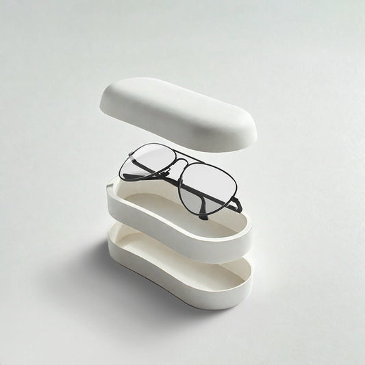 Lid And Base Sugarcane Molded Pulp Glasses Box - Otarapack
