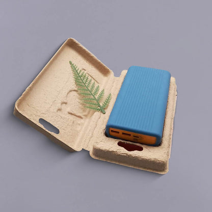 Dry Press Brown Molded Pulp Insert for Power Bank - Otarapack