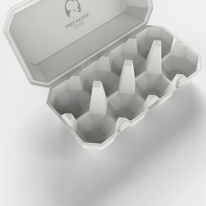 Molded Pulp Clamshell Egg Box - Otarapack
