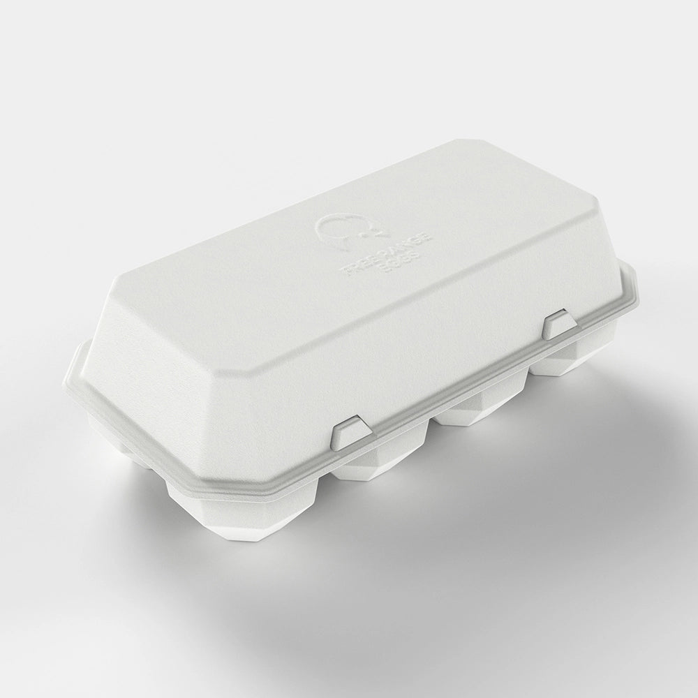 Molded Pulp Clamshell Egg Box - Otarapack
