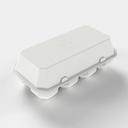 Molded Pulp Clamshell Egg Box - Otarapack