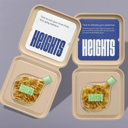 Biodegradable Molding Pulp Supplement Boxes for Vitamin Pills - Otarapack