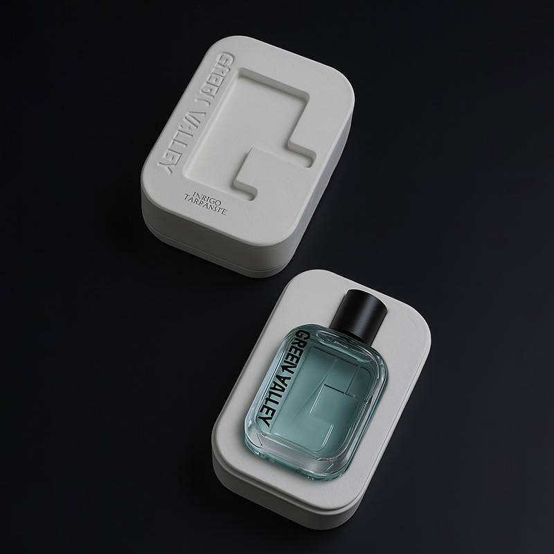 Lid Bottom Embossing Perfume Molded Pulp Box - Otarapack
